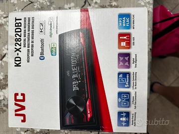 Autoradio 1 din jvc kd-x282dbt Garanzia 9 mesi