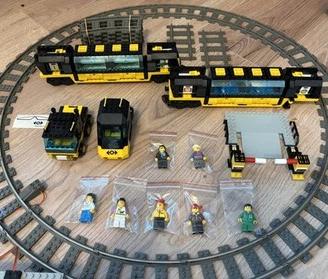 Lego 4559 Treno Cargo 9V anno 1996 - Completo