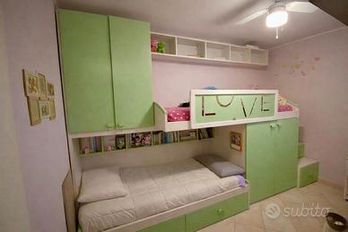 cameretta doppio letto Giessegi 