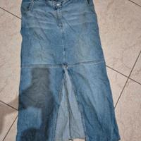 Gonna jeans Benetton taglia 44, vintage