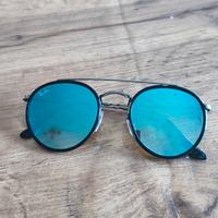 Occhiali da sole rayban ORIGINALI Blue mirror 