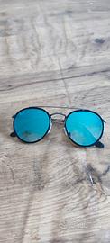 Occhiali da sole rayban ORIGINALI Blue mirror 