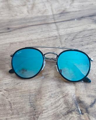 Occhiali da sole rayban ORIGINALI Blue mirror 