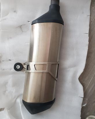 scarico originale Benelli trk 502 X anno 2019