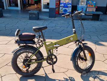 bicicletta elettrica EMG Bomber 48V pieghevole 