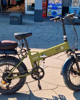 bicicletta elettrica EMG Bomber 48V pieghevole 