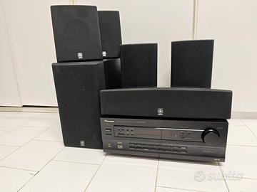 Impianto Audio 5.1 Pioneer + Casse Yamaha