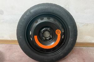 Ruotino di scorta Pirelli T125/80 R15 95M completo