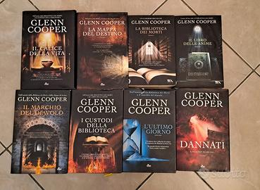 Set di 8 libri di Glenn Cooper