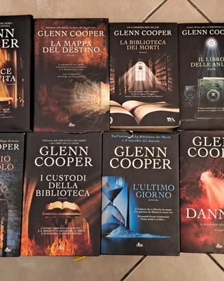 Set di 8 libri di Glenn Cooper