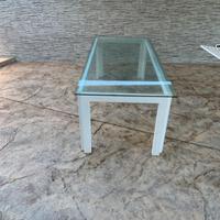 Tavolo con vetro