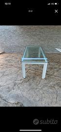 Tavolo con vetro