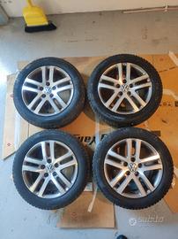 cerchi originali Volkswagen + pneumatici 16