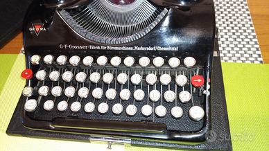 Macchina da scrivere,Groma 1938'- Modello N