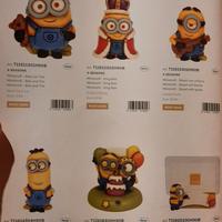 THUN ,NOVITA MINIONS 6 PEZZI , EDIZIONE LIMITATA 

