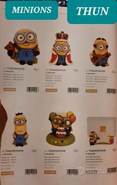THUN ,NOVITA MINIONS 6 PEZZI , EDIZIONE LIMITATA 
