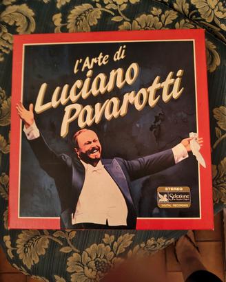 collezione 33 giri di Luciano Pavarotti 