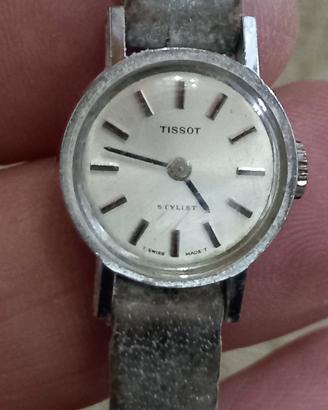 Orologio vintage Tissot Stylist da donna anni 70