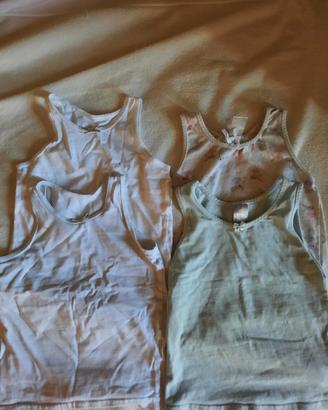 canottiere bimba 12 m