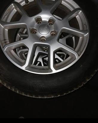 4 cerchi in lega da 17  jeep renegate 