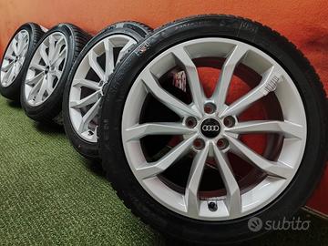 Cerchi Audi A5 Avant Gomme New Invernali 235 45 18