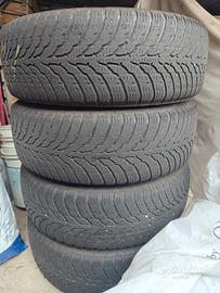 Gomme 185/65/r15 invernali e cerchi in ferro semin