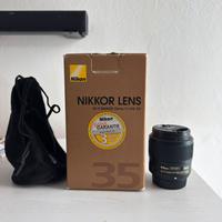 Nikkor af-s 35mm f/1.8 G ED