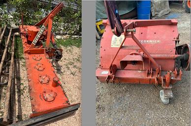 Trincia canotti mc cormick e erpice rotante vigolo