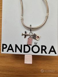 💖 Charm viaggio rosa – passione per i viaggi