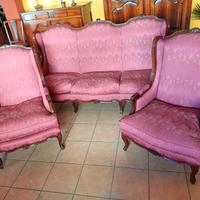 Salotto antico ( divano e 2 poltrone