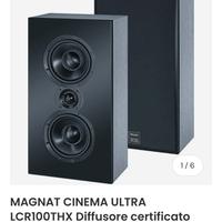 MAGNAT CINEMA ULTRA LCR100THX  5 pezzi /350cad