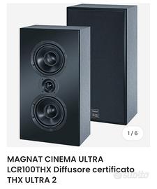 MAGNAT CINEMA ULTRA LCR100THX  5 pezzi /350cad