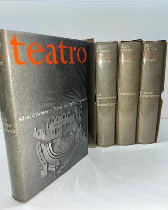 Storia del Teatro - S. D'Amico - 4 Volumi