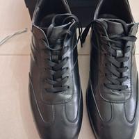 Scarpe Cristiano Gualtieri nere pelle vitello