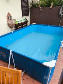 Piscina 2x3 + filtro a sabbia 