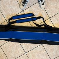 Borsa canna da pesca con doppio scompartimento