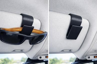 Clip porta occhiali aletta parasole auto