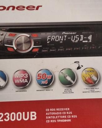 Autoradio PIONEER DEH-2300UB con USB, CD, MP3