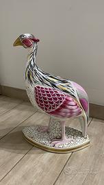 Uccello fagiano decorativo in ceramica
