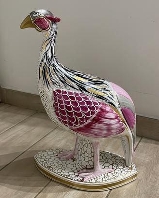 Uccello fagiano decorativo in ceramica