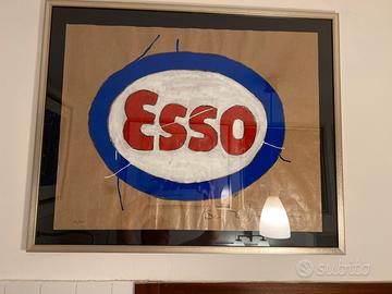 Mario Schifano “Esso” 60x80 cm. Serigrafia