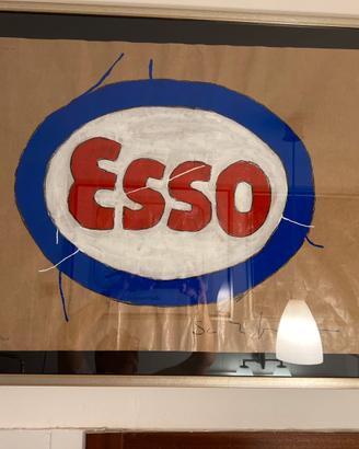 Mario Schifano “Esso” 60x80 cm. Serigrafia