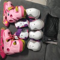 Completo Rolllerblade bambina + protezioni. 