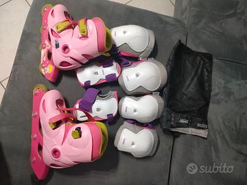 Completo Rolllerblade bambina + protezioni. 
