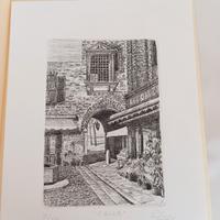 acquaforte artista Vittorio Vailati opera d'arte 