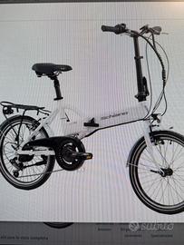 Bici elettrica pieghevole