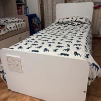 Letto e lettino trasformabile vonpleto di tutto
