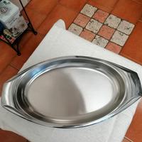 Vassoio ovale AMC in acciaio inox