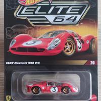 Hot Wheels 1967 Ferrari 330 P4 - Elite 64 + protet
