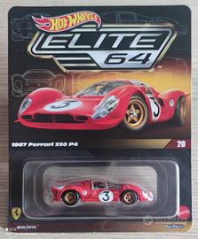 Hot Wheels 1967 Ferrari 330 P4 - Elite 64 + protet